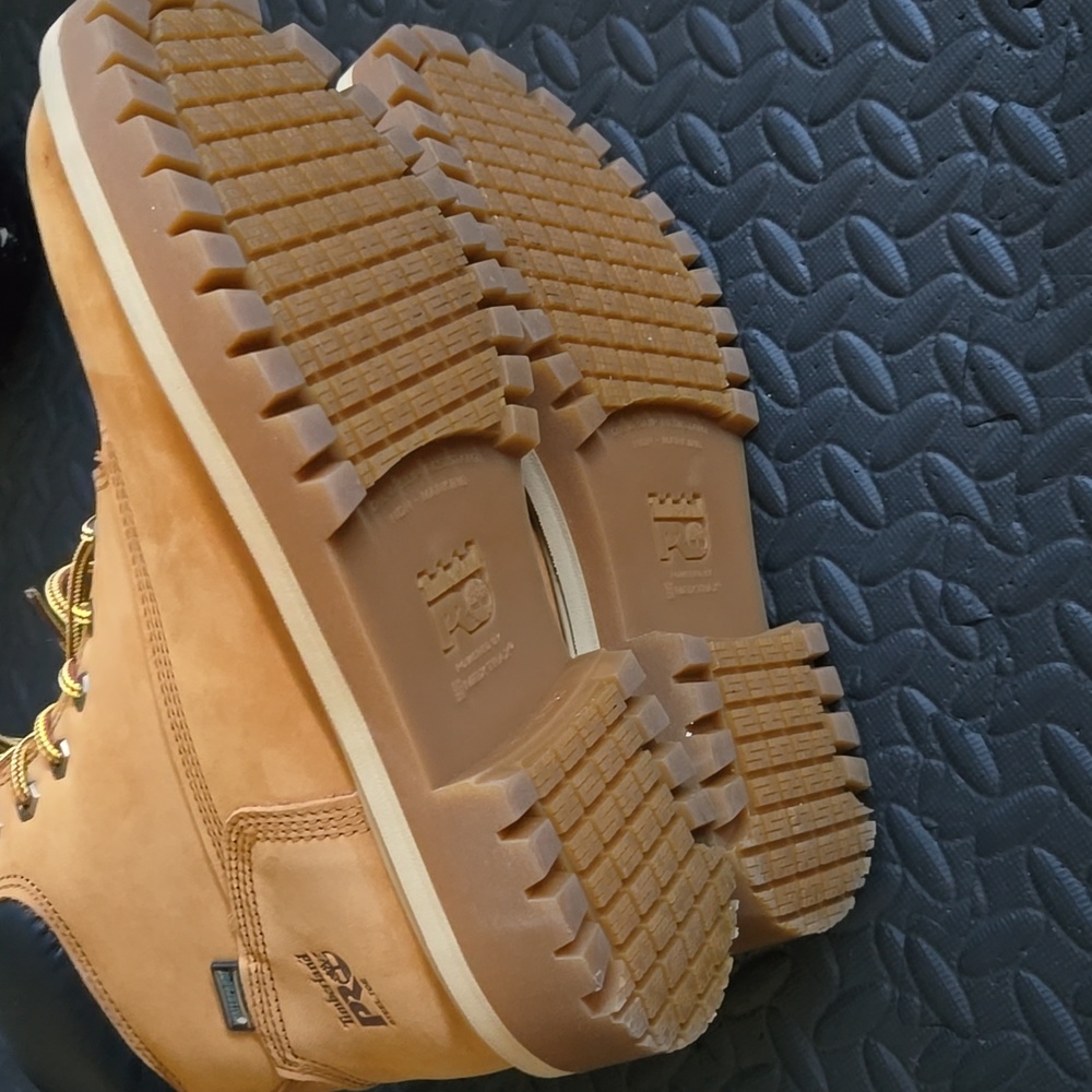 Timberland PRO Men's Wheat and Black Safety Boots Steel Toe - Picture 6 of 7